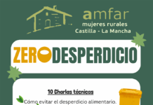 AMFAR desarrolla el programa «Zero desperdicio alimentario», dirigido a mujeres rurales en CLM