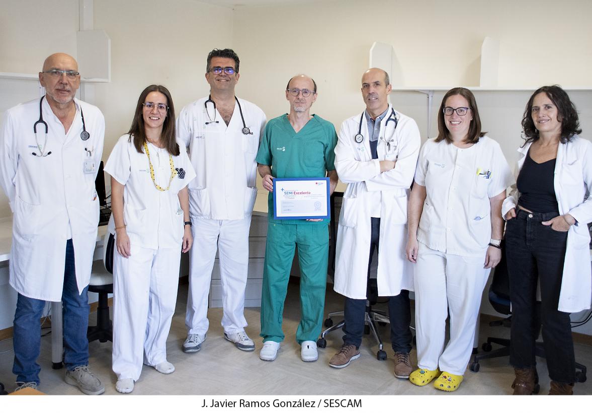 La Unidad de Continuidad Asistencial Primaria-Interna de la Gerencia de Guadalajara logra la acreditación de la SEMI como Unidad Avanzada 