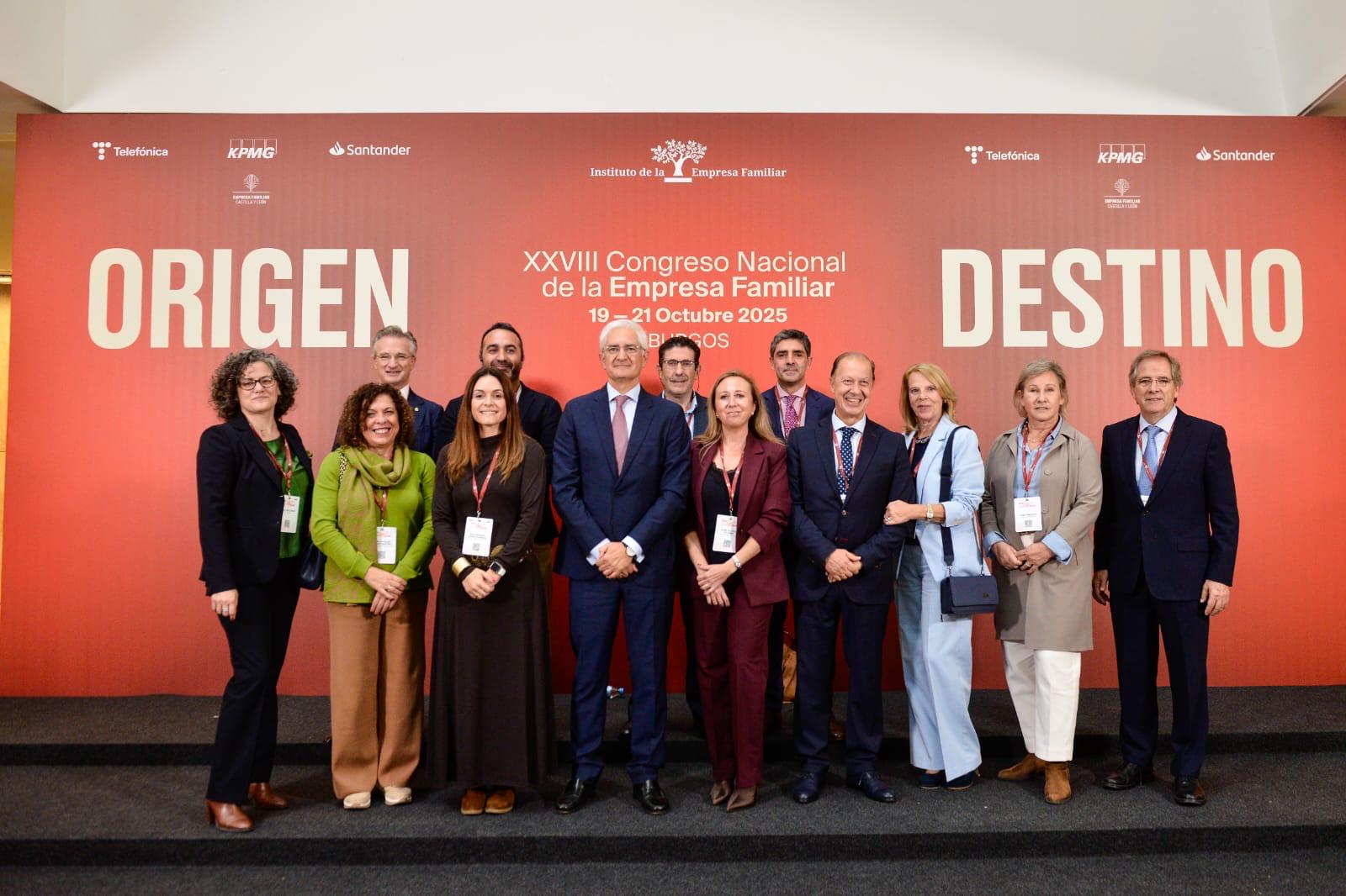 La AEFCLM participa en el Congreso Nacional de la Empresa Familiar en Burgos