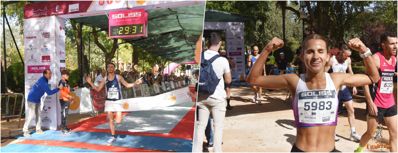 Queralt Criado y Abderrahmane Aferdi pulverizan los récord de la 10K y se proclaman vencedores de una histórica carrera