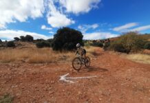 Un centenar de participantes se sumaron en Bolaños a la III Marcha BTT Calatrava