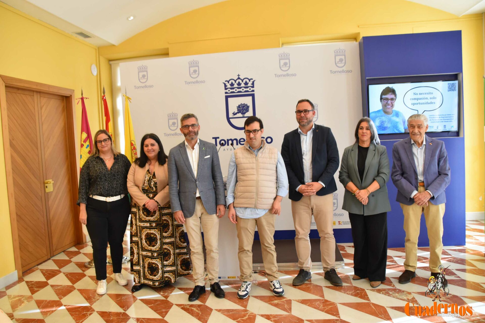 Una campaña en Tomelloso pone en el centro la inclusión y los derechos de las personas con discapacidad