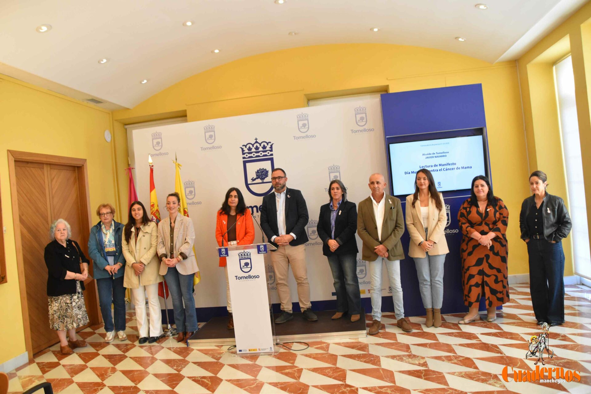 Tomelloso conmemora el Día Mundial de la lucha contra el Cáncer de Mama demandando: conciencia, apoyo y solidaridad