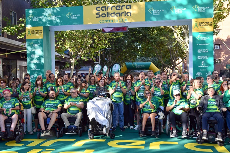 La fuerza de la solidaridad: Fundación Eurocaja Rural moviliza más de 5.300 personas en su lucha contra la ELA