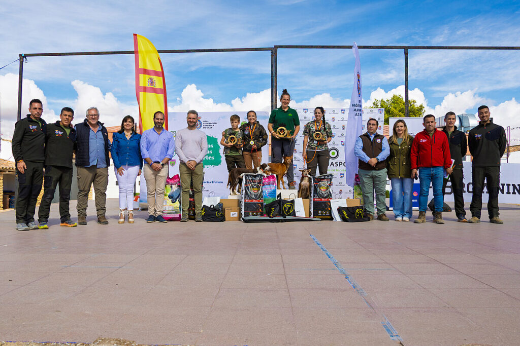 caza menor con perro