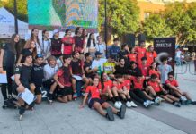 Clara Serna e Inmaculada García se quedan a las puertas del podio en la Quixote World Cup de Patinaje Freestyle en Ciudad Real