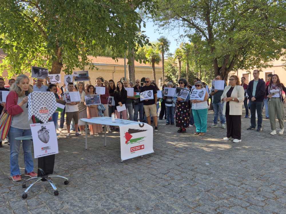 CCOO y la comunidad educativa exigen el cese inmediato del genocidio en Gaza