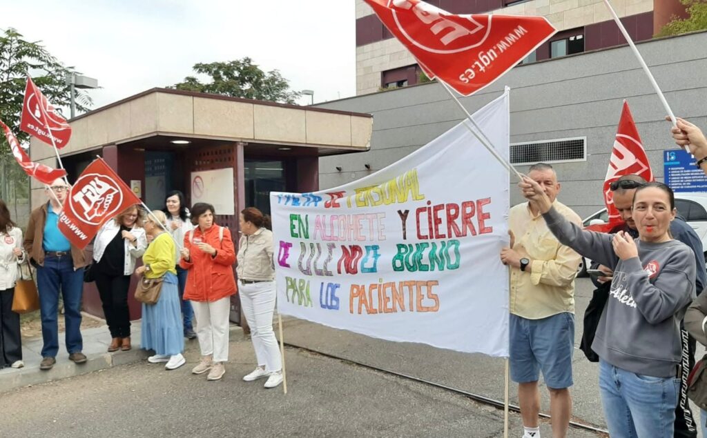 concentracion trabajadores unidad larga distancia 2