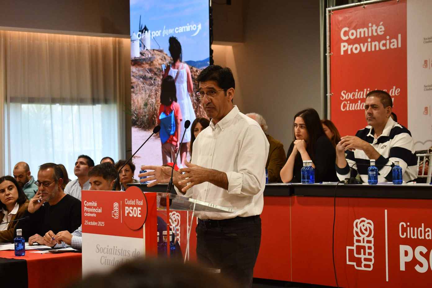 “La solidaridad, generosidad y el compromiso con la ciudadanía” centran el debate del PSOE provincial de Ciudad Real en el Comité del partido