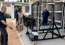 El Cementerio de Tomelloso dispone desde hoy de un descensor de féretros