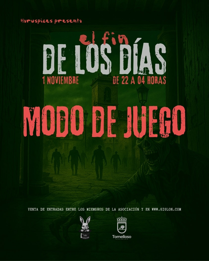 ¡Tomelloso se convierte en el epicentro de la invasión zombie este 1 de noviembre!
