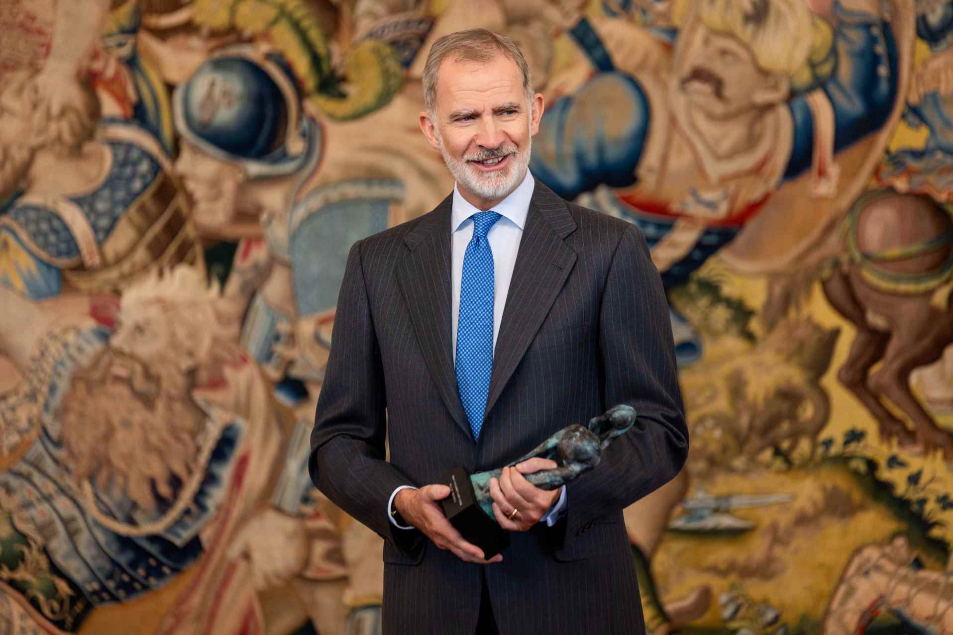 Su Majestad el Rey Felipe VI recibe el ‘Premio Fides Grandes Valores’ del Notariado