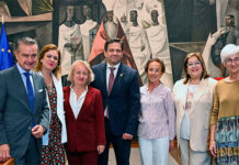 Valverde recibe a los más de 70 fiscales especialistas de Civil y de Discapacidad y Mayores que están participando en unas jornadas nacionales en Ciudad Real