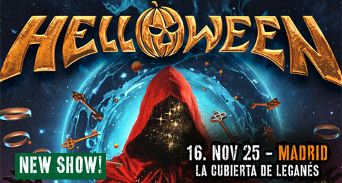 HELLOWEEN celebra 40 años de historia del Metal con una Gira Aniversario Inolvidable