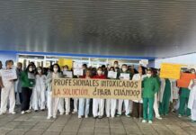 “Llevamos casi un año poniendo nuestra salud en juego cada día que vamos a trabajar”