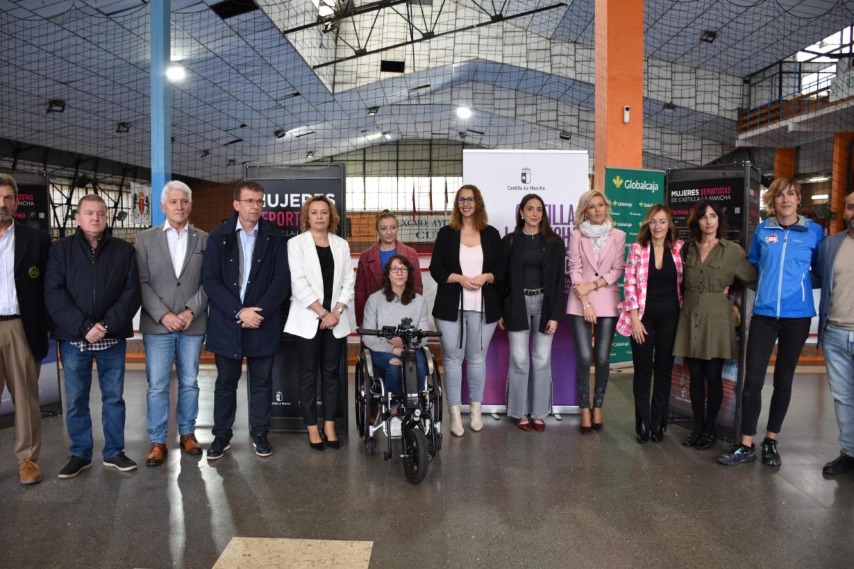 Inaugurada en Cuenca la exposición ‘Mujeres deportistas’ para visibilizar el talento femenino en el deporte