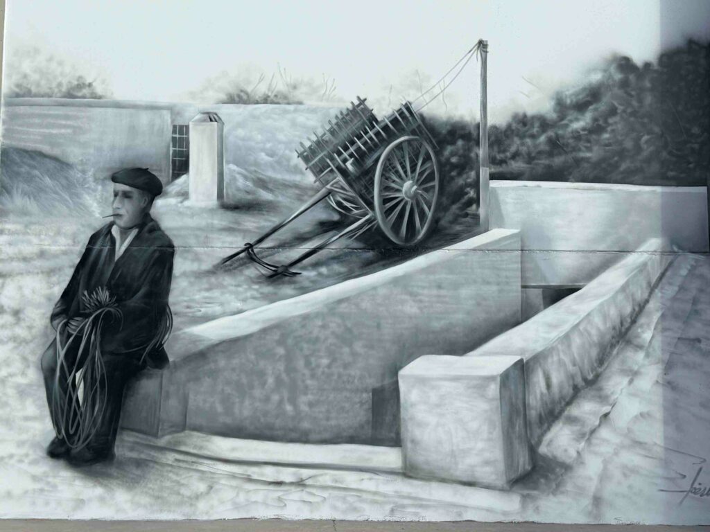 Villacañas clausura las Jornadas de Investigación Histórica Local “Luis García Montes” con un mural dedicado a los silos