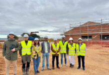 Avanzan a buen ritmo las obras del nuevo Centro de Recuperación de la Fauna Silvestre en Fuentenava de Jábaga