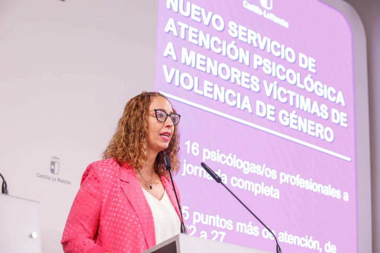La Junta refuerza la atención psicológica a menores víctimas de violencia de género con un nuevo y ampliado servicio