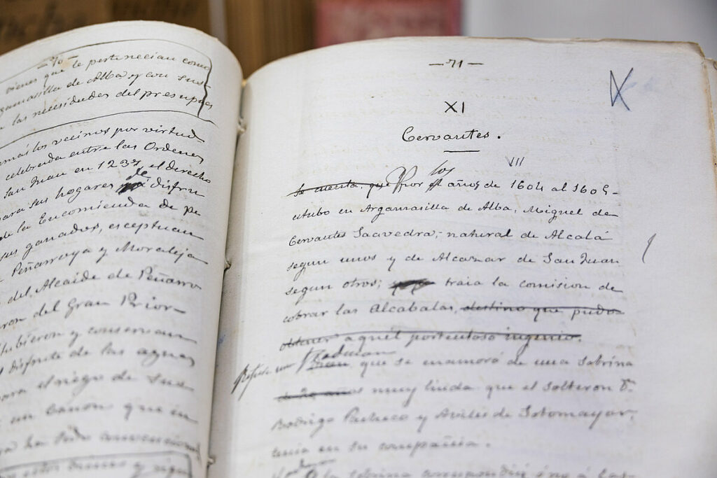 manuscritos centenarios argamasilla