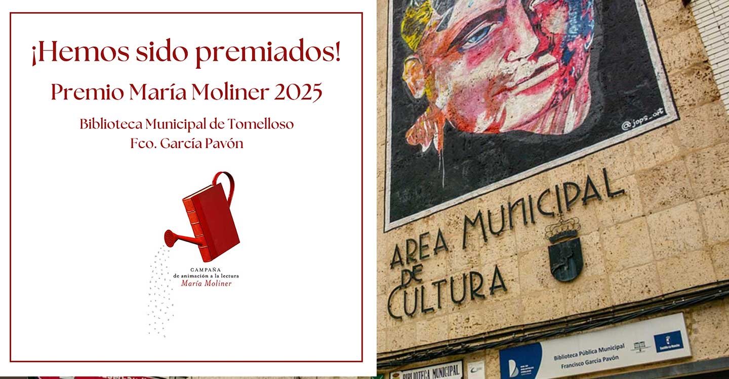 La Biblioteca Municipal de Tomelloso, galardonada en el Concurso María Moliner por su innovador proyecto de animación a la lectura