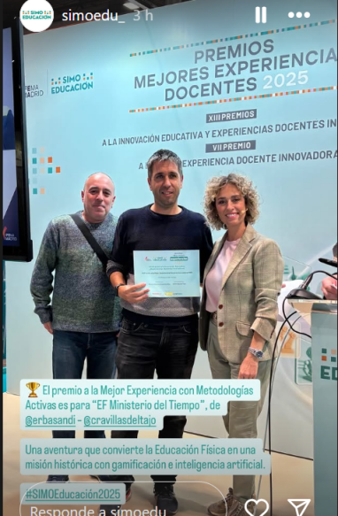 “EF Ministerio del Tiempo”: una aventura educativa que conquista SIMO y sitúa al CRA Villas del Tajo entre los referentes nacionales 1 ministeriodeltiempo 2