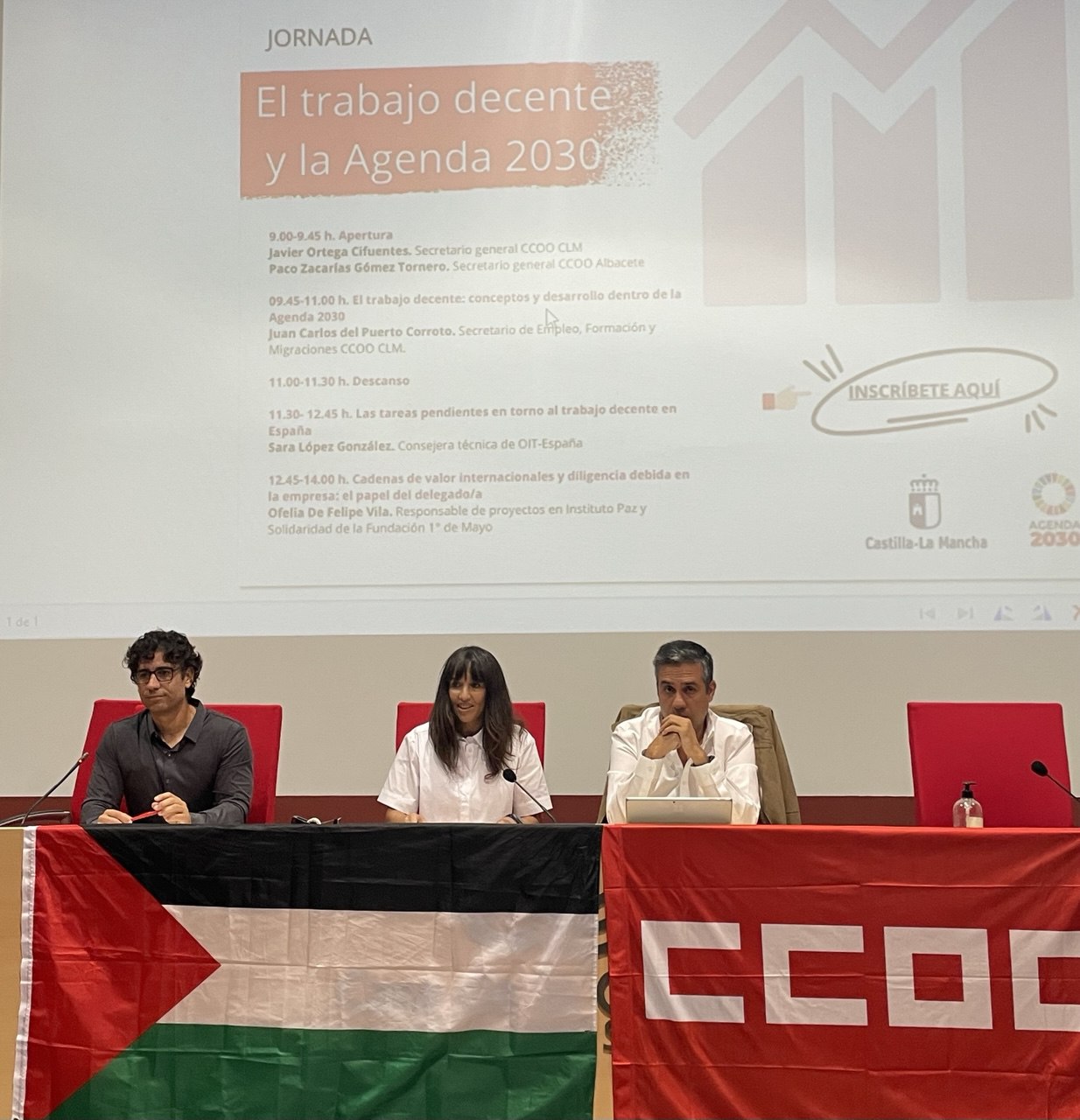 CCOO destaca la racionalización de horarios y los incrementos salariales como elementos claves del trabajo decente