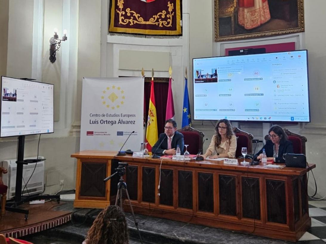 El Gobierno de Castilla-La Mancha informa sobre oportunidades laborales y formativas en instituciones europeas a estudiantes de la UCLM