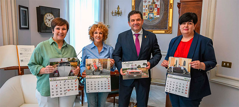 Padisbol agradece a la Diputación la edición de su calendario solidario 2026