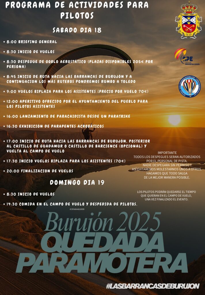 Ecologistas en Acción denuncia evento de vuelo en paramotor en el Monumento Natural de Castrejón y Calaña