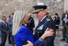 Milagros Tolón, al nuevo jefe superior de la Policía Nacional en Castilla-La Mancha: “Tu experiencia es una garantía para los ciudadanos”