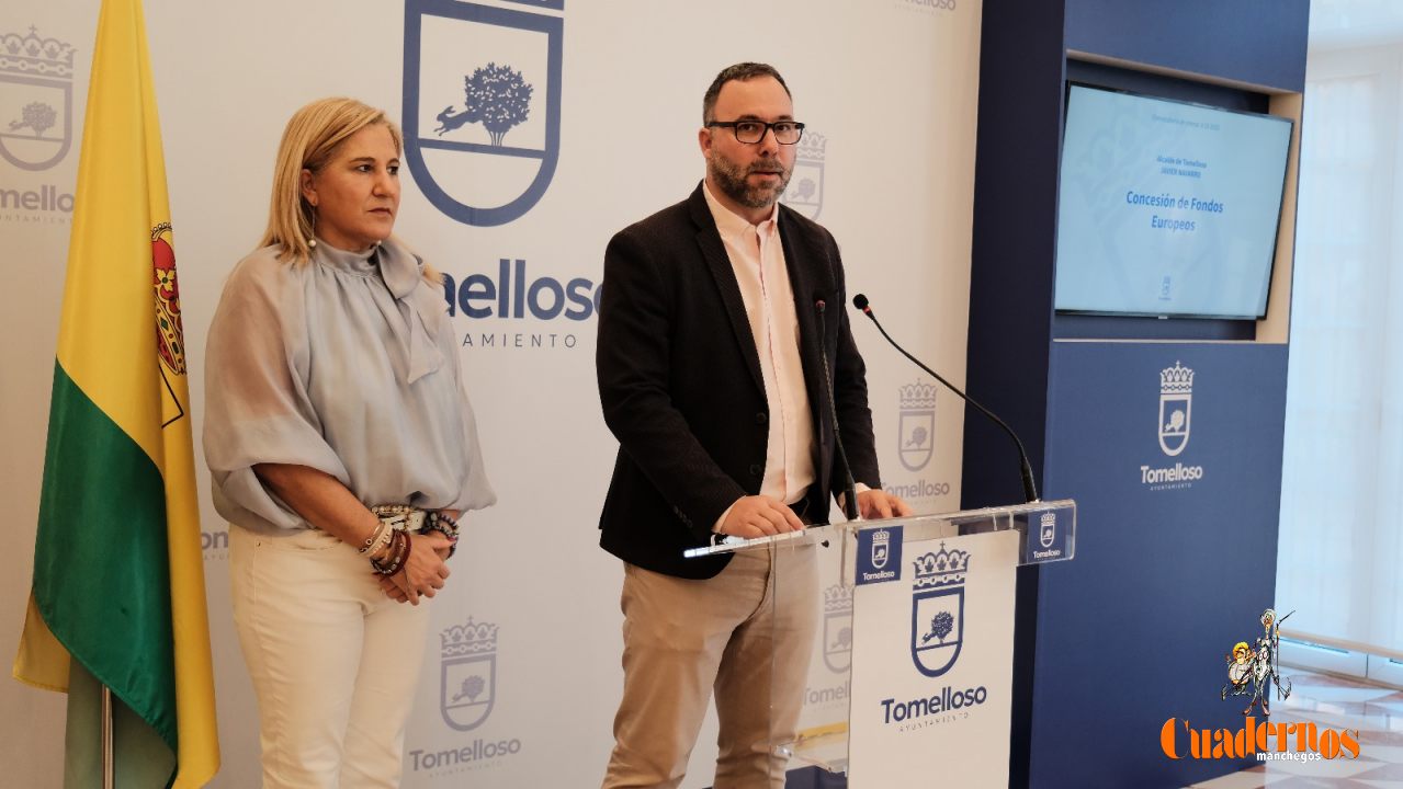 Tomelloso logra la mayor inversión de fondos europeos en su historia reciente con más de 10,7 millones de euros del FEDER