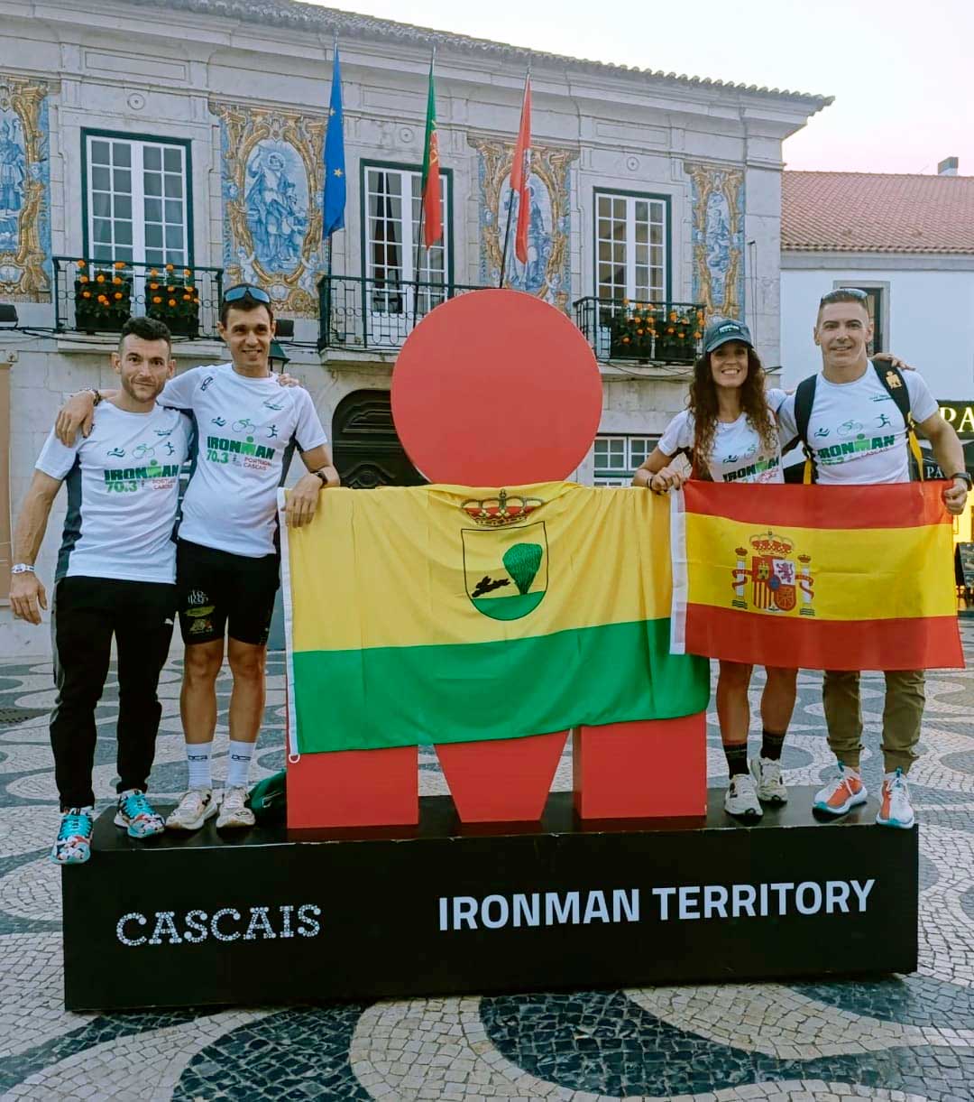 Cuatro atletas del Club Triatlón Tomelloso desafian el triatlón de media distancia IRONMAN 70.3 en Cascais