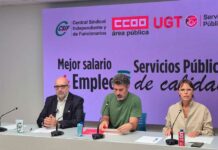 UGT, CCOO y CSIF convocarán huelga en diciembre si Función Pública sigue sin negociar la subida salarial
