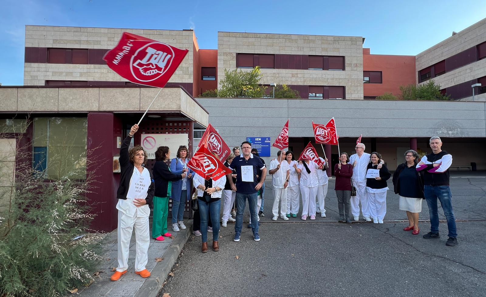 UGT inicia hoy un calendario de concentraciones para exigir que no cierre la Unidad de Larga Estancia Psiquiátrica de Guadalajara