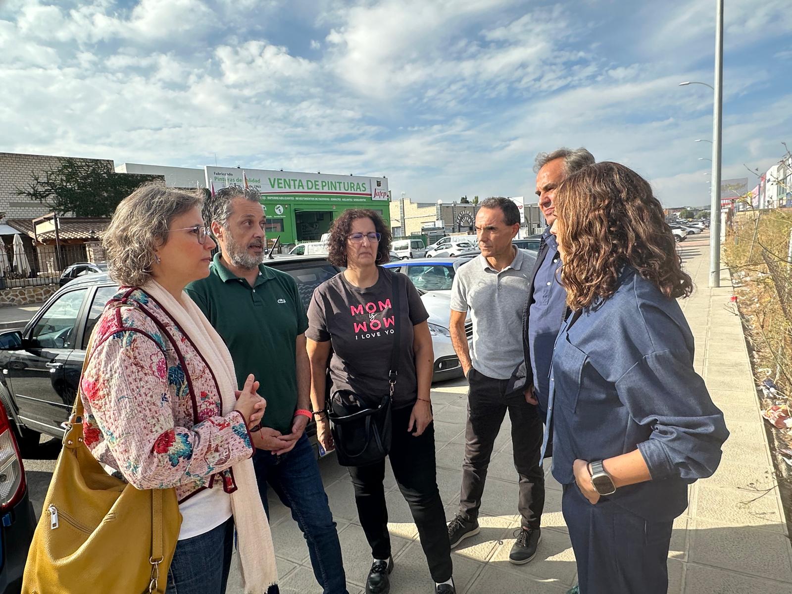 UGT demanda mejoras en los accesos al barrio del Polígono de Toledo