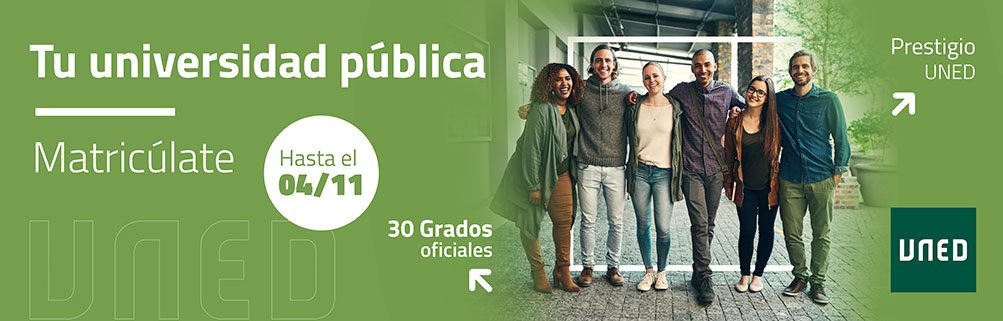 La UNED amplía el plazo de matrícula hasta el 4 de noviembre