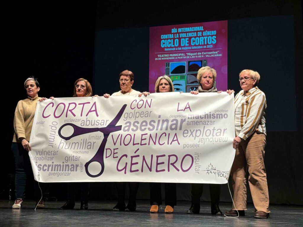 “Yo no comparto violencia hacia las mujeres”, lema del acto institucional celebrado en Villacañas 1 25n villacanas 2