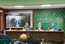 Milagros Tolón agradece el magnífico trabajo de la Guardia Civil, que ha desarticulado un grupo criminal que cometió 44 delitos en localidades de la provincia de Toledo