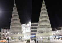 El espíritu navideño llega a Tomelloso con su majestuoso árbol