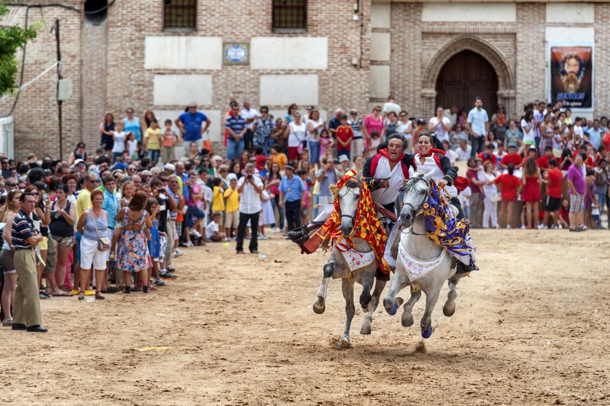 El Gobierno de Castilla-La Mancha declara Fiesta de Interés Turístico Regional la celebración de los ‘Caballos enjaezados’ de El Carpio de Tajo