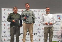 Rafael Martínez, Míriam Huertas y Lucas Alarcón, campeones autonómicos de caza menor con perro