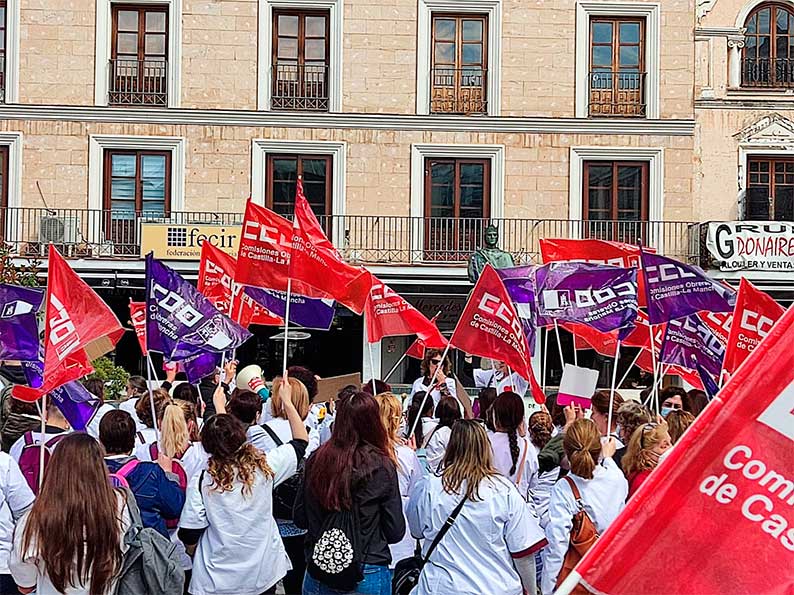 CCOO pide que se constituya la mesa de negociación del nuevo convenio de Atención Socio Sanitaria a Domicilio de la provincia de Ciudad Real