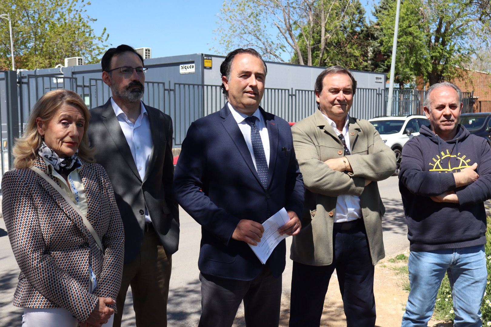 David Moreno denuncia que los centros educativos “se caen a pedazos” por el abandono de Page