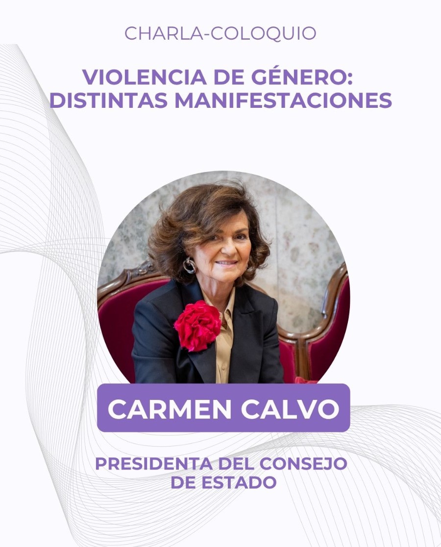 Ciudad Real se une al 25-N con una charla-coloquio de Carmen Calvo y un minuto de silencio en recuerdo a las víctimas