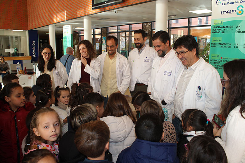 El Hospital Universitario Mancha Centro reabre sus puertas a la mirada curiosa de los niños con el regreso de “Conoce tu Hospital”