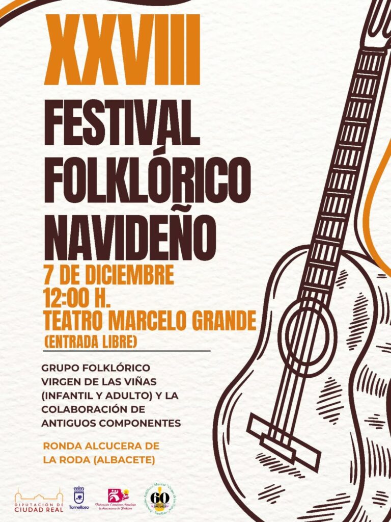 Tomelloso vivirá la Magia del Folklore en la XXVIII Edición del Festival Navideño 1 decimooctavo festival folklorico virgen vinas