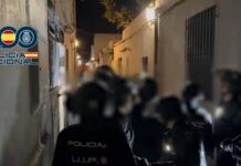 La Policía Nacional desarticula una organización criminal dedicada a la venta de armas de fuego y al tráfico de drogas