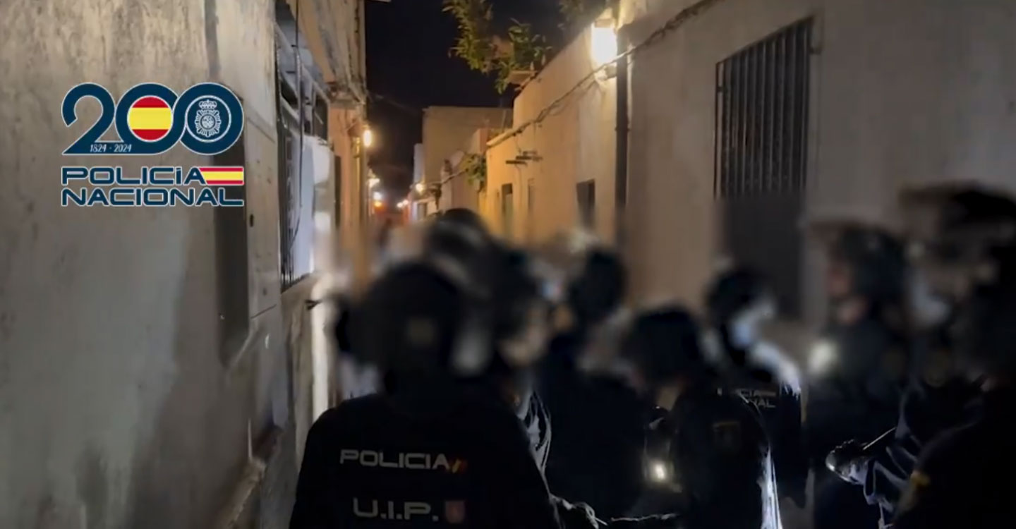 La Policía Nacional desarticula una organización criminal dedicada a la venta de armas de fuego y al tráfico de drogas