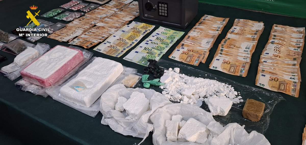 La Guardia Civil de Albacete desmantela un entramado criminal contra el tráfico de drogas en la Manchuela albaceteña